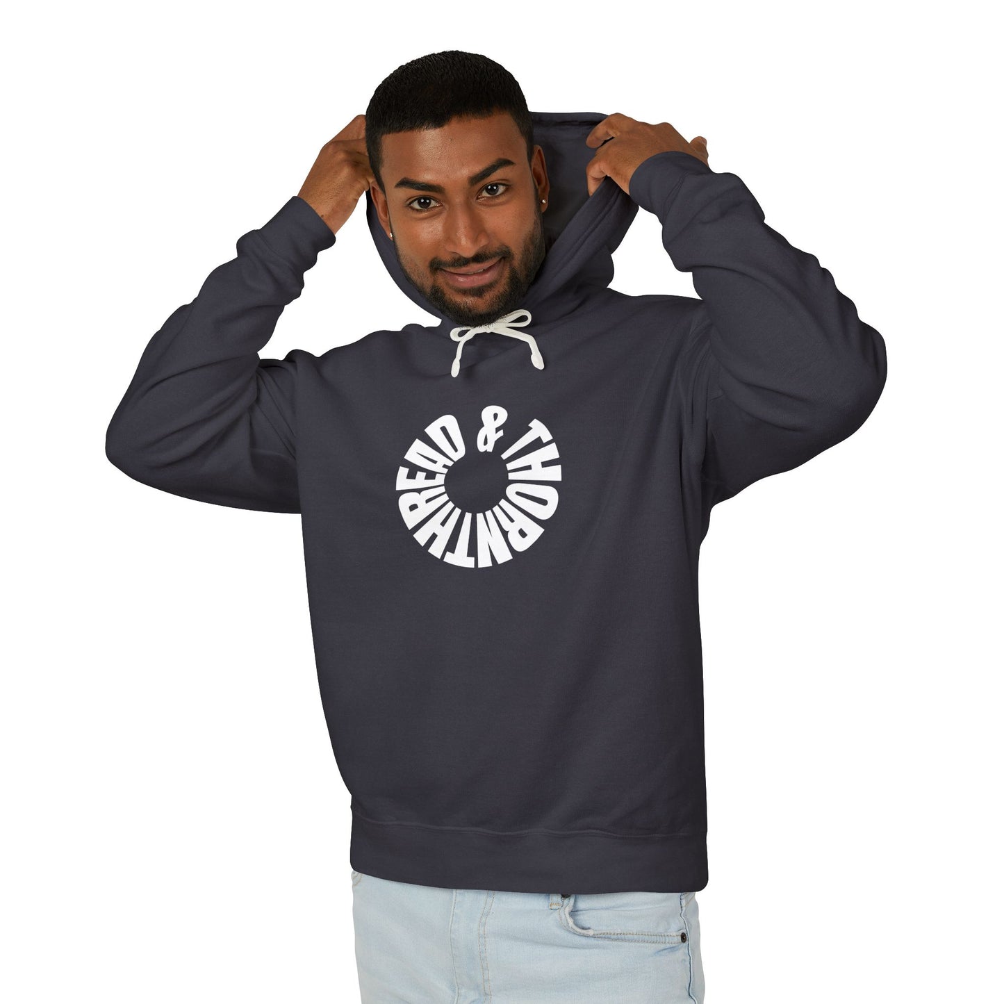 Thread and Thorn Scorpio Graphic Hoodie, Unisex Lightweight,  Stylish Pullover, Comfortable Layering, Trendy Sweatshirt
