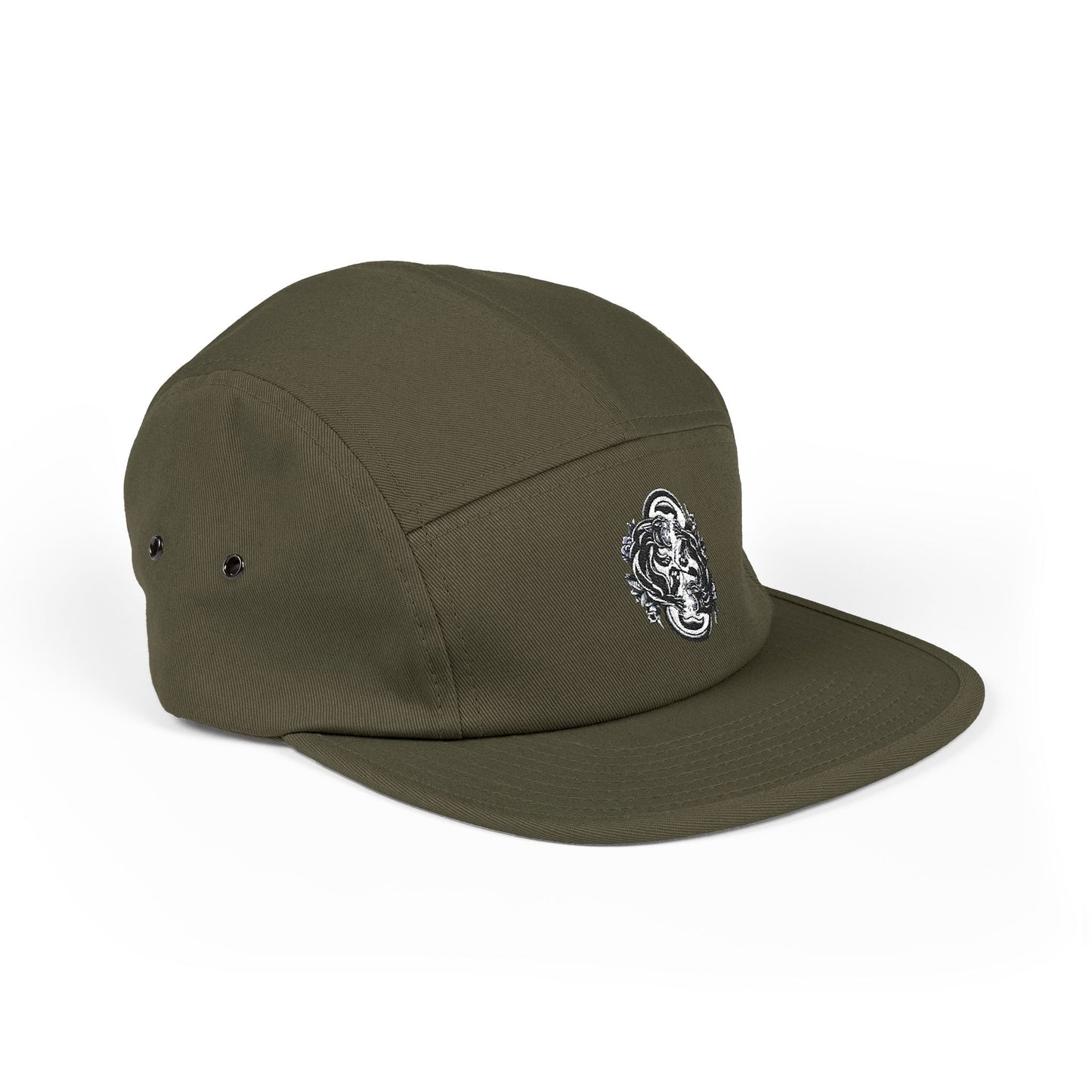 Thread and Thorn Stylish Embroidered 5 Panel Cap - Urban Fashion, Casual Wear, Summer Style, Gift for Him, Adjustable Hat