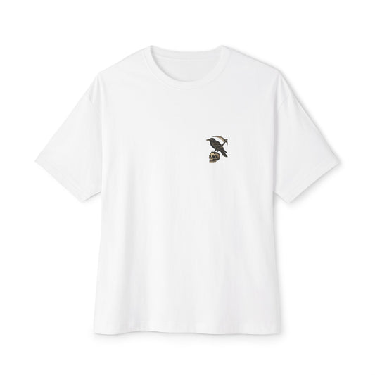 Thread and Thorn Mystical Oversized Boxy Tee | Graphic T-Shirt for Dreamers, Spiritual Believers, Everyday Wear, Gift for Her, Casual Fashion