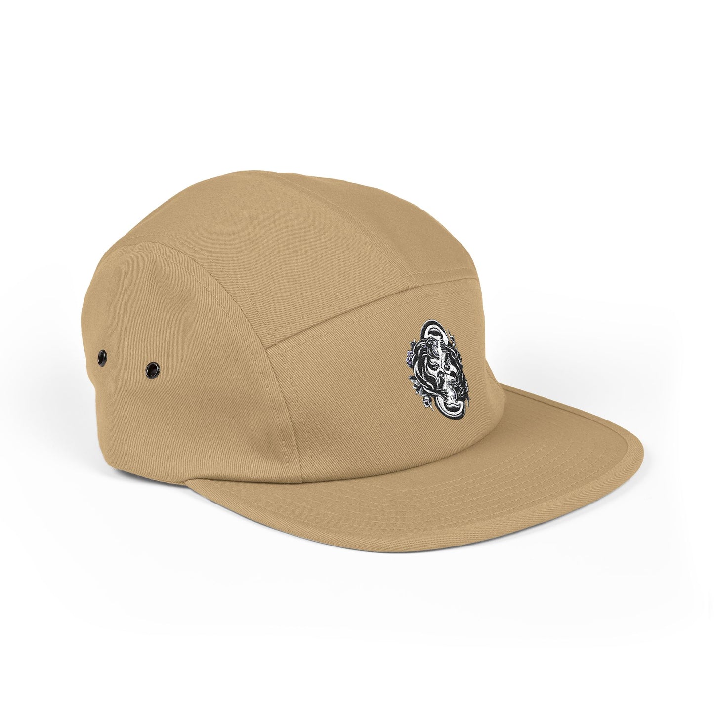 Thread and Thorn Stylish Embroidered 5 Panel Cap - Urban Fashion, Casual Wear, Summer Style, Gift for Him, Adjustable Hat