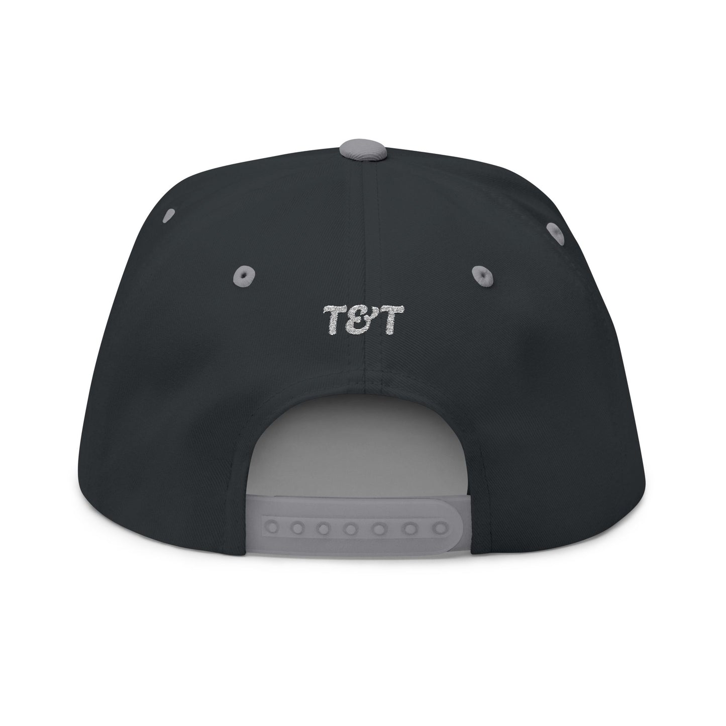 Thread and Thorn Embroidered Flat Bill Cap with Scorpion Design, Trendy Snapback Hat, Perfect for Outdoors, Casual Fashion, Unique Gift Idea