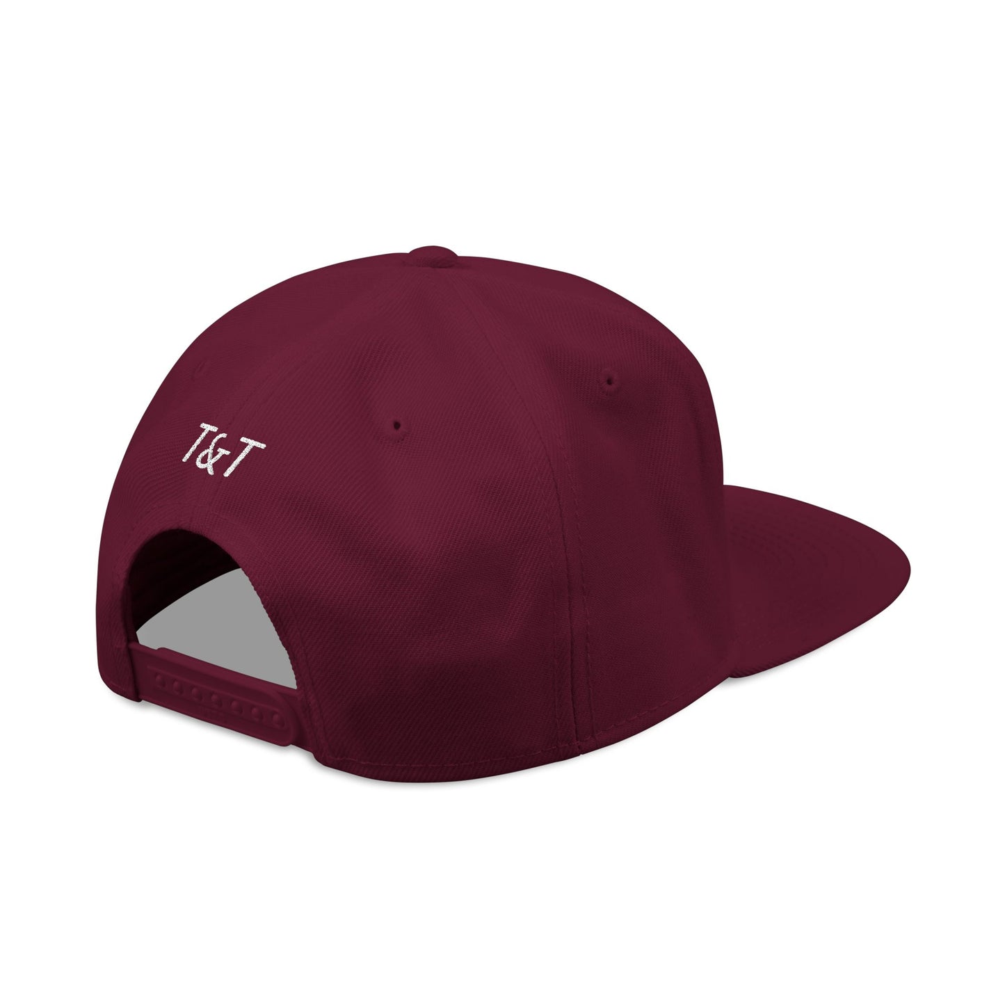 Thread and Thorn Stylish Embroidered Snapback Hat, Adjustable Cap, Sporty Headwear, Trendy Gift for Him/Her, Perfect for Summer Outings, Festivals