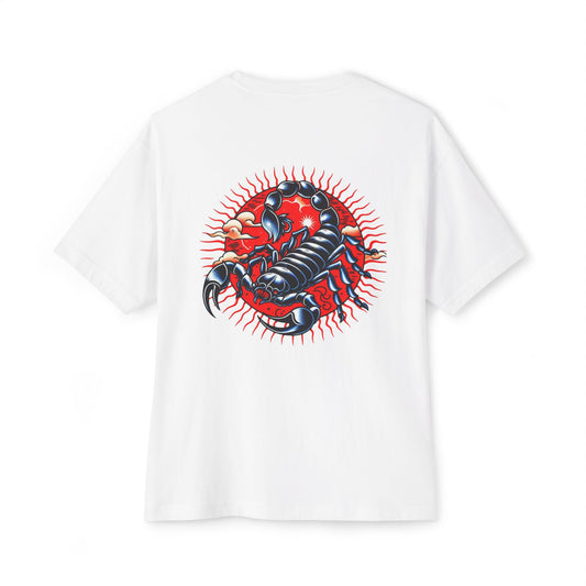 Scorpion Stylish Oversized Tee, Casual T-Shirt, Graphic Tee, Summer Essential,