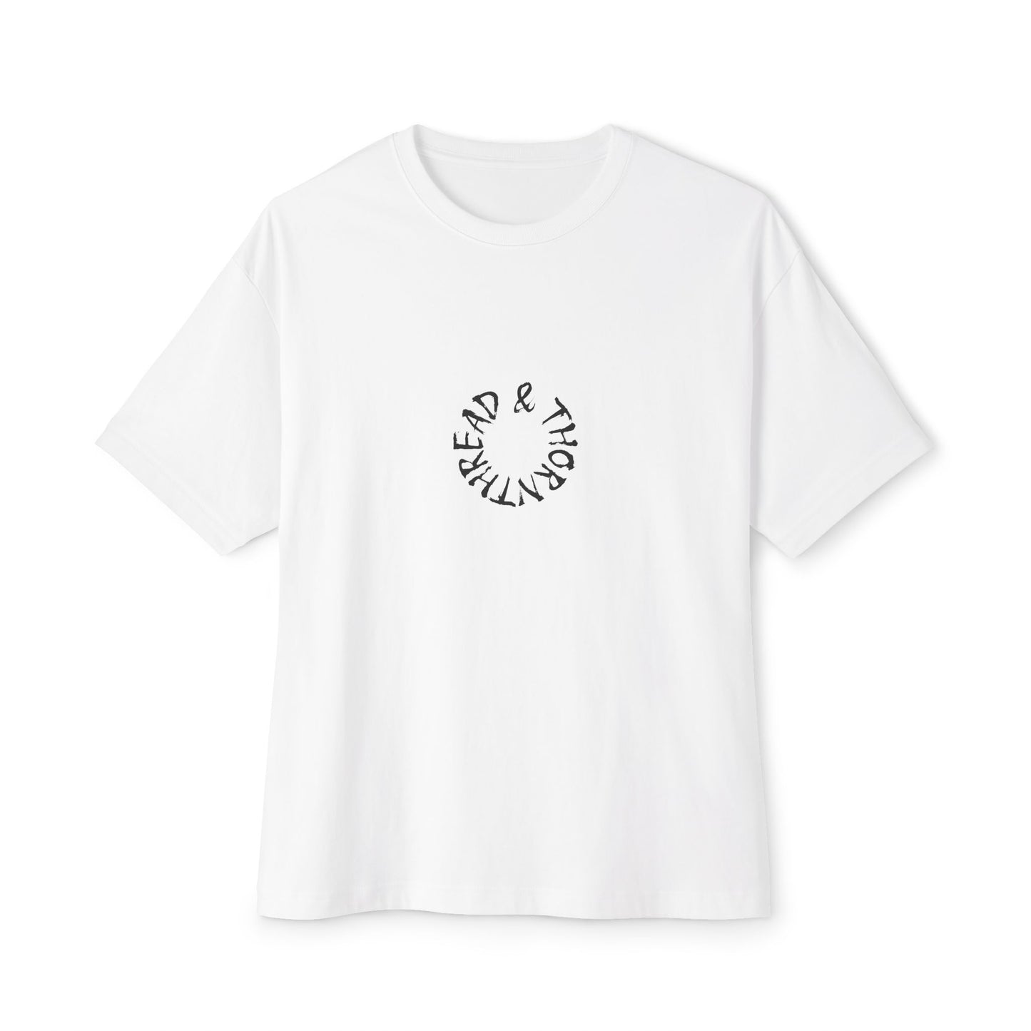 Thread and Thorn Tiger Graphic Tee, Unisex Oversized T-Shirt, Casual Streetwear, Summer Fashion, Gift for Animal Lovers, Festival Wear